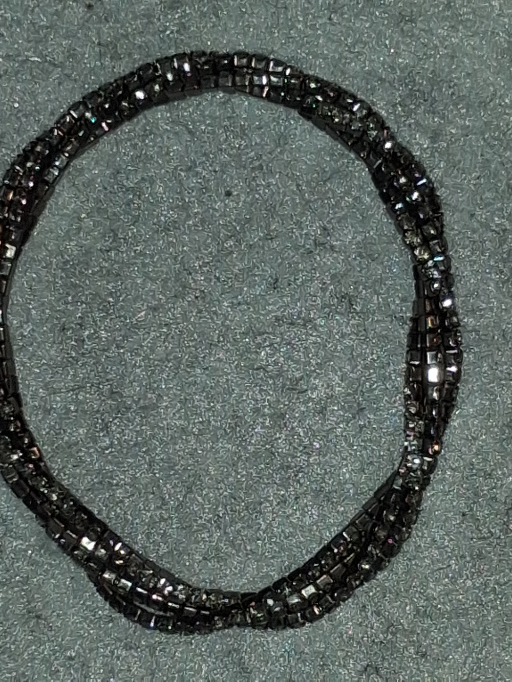 Cllear Multi-Strand Beaded Bracelet
